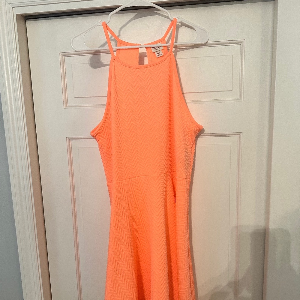 Orange dress